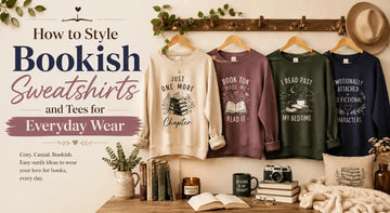 How to Style Bookish Sweatshirts and Tees for Everyday Wear