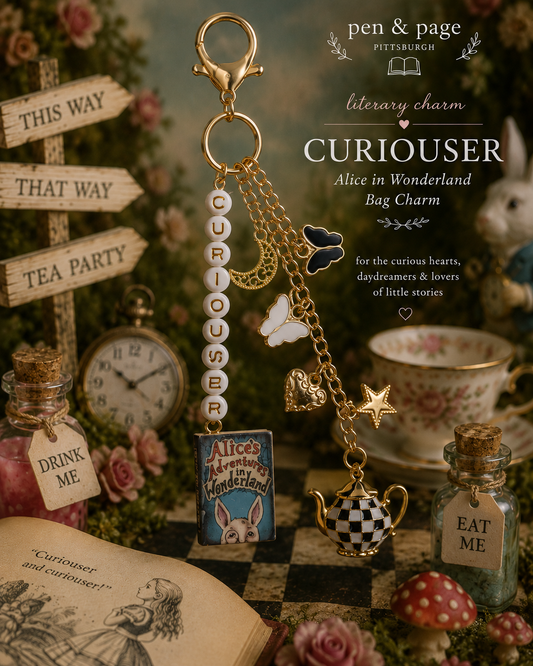Curiouser Bag Charm