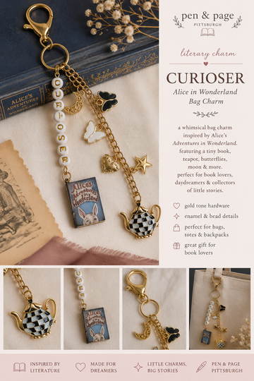 Curiouser Bag Charm
