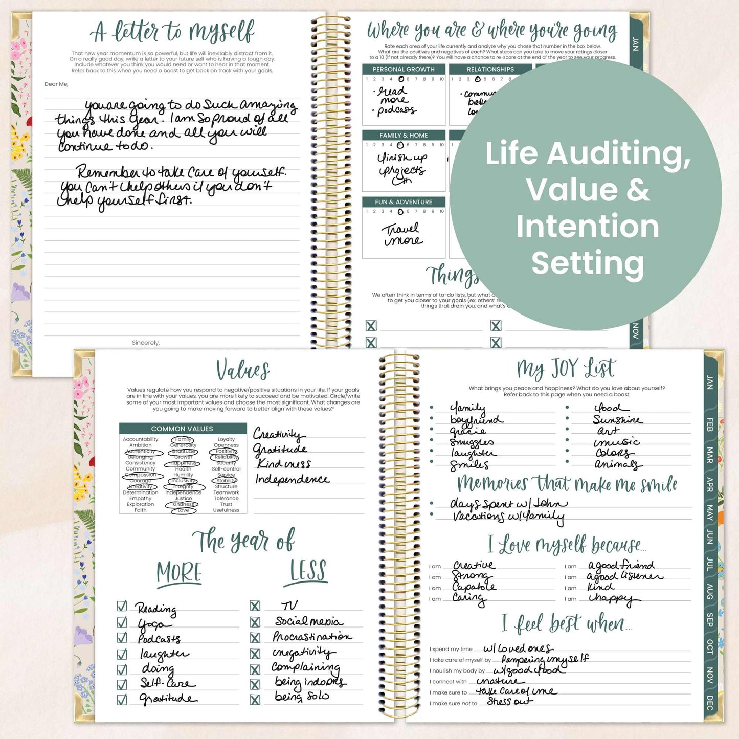2026 Vision Planner - 7.5"x9" size