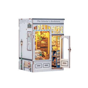 DIY Book Nook Kit: The Scholar's Bookstore