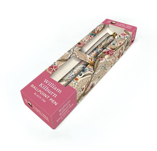 William Kilburn: Marble End Paper Boxed Pen
