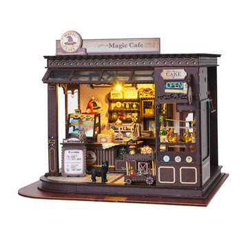DIY Miniaturhaus Bausatz: Zauber-Café