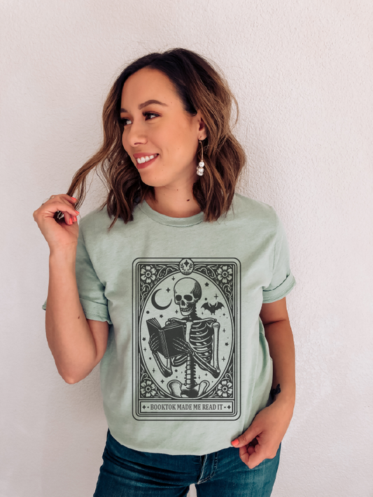 Booktok Made Me Read It Bella Canvas Tee