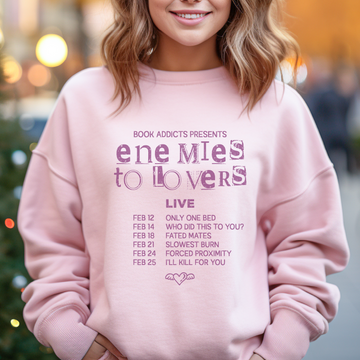 Dieses doppelt bedruckte Feinde zu Liebhaber und moralisch zwiespältige Buchclub Gildan Sweatshirt