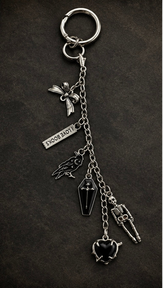 Nevermore Bag Charm
