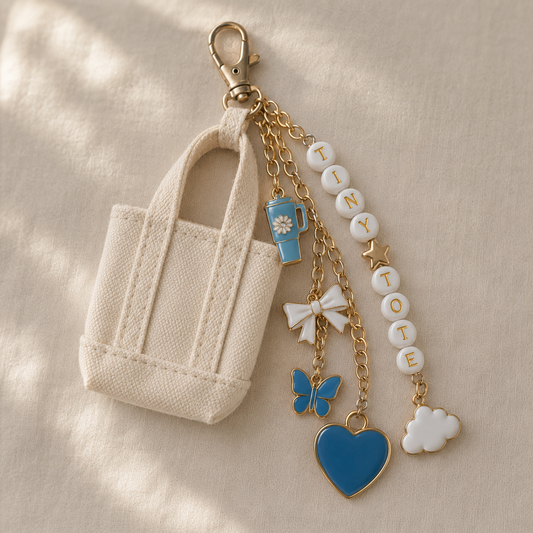 Tiny Tote Bag Charm