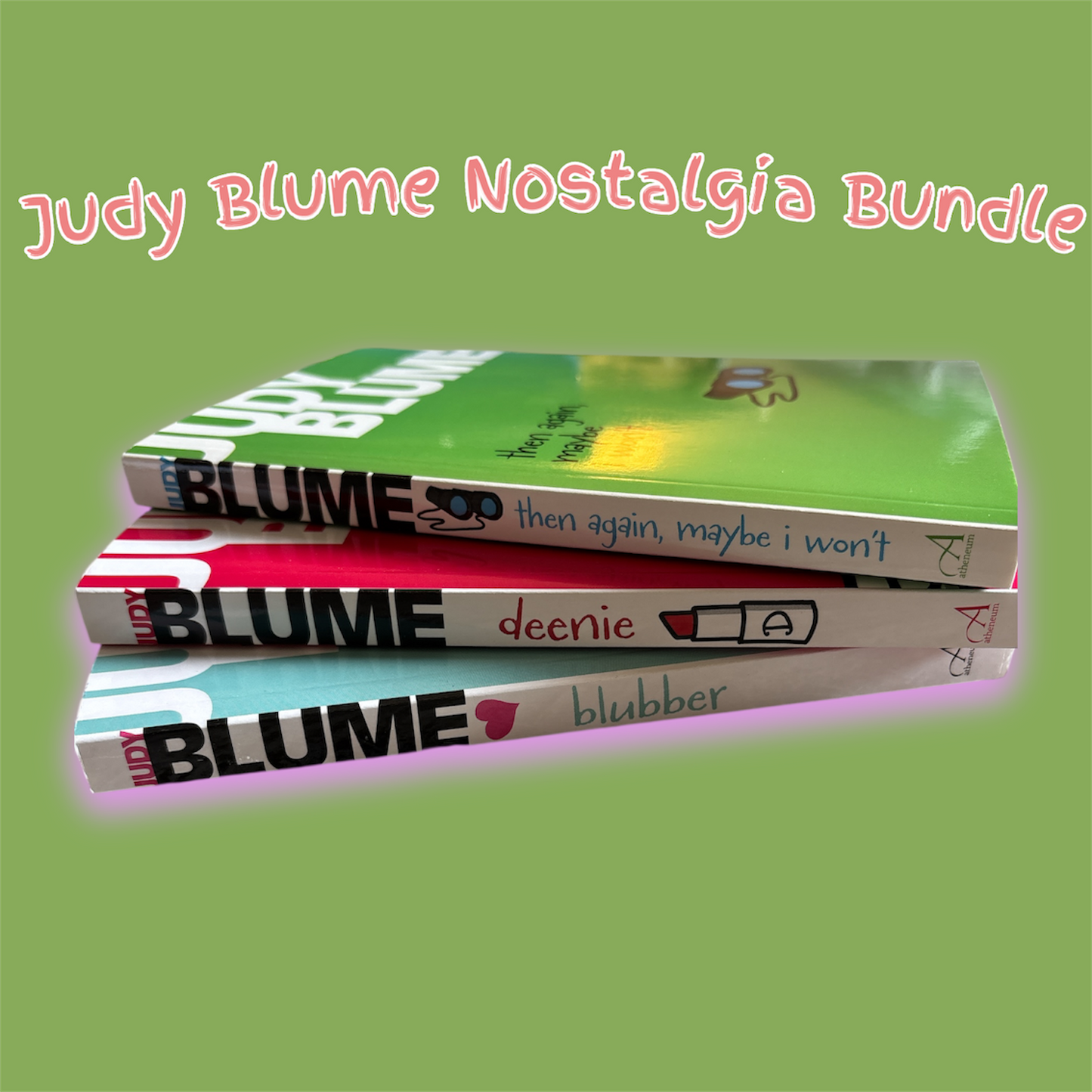 Judy Blume Nostaglia Bundle-Set of 3 Classics