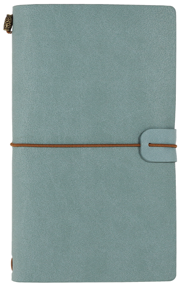 Hellblaues Voyager Notizbuch
