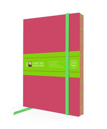 Lippenstift Pink Notizbuch aus handgeschöpftem Papier